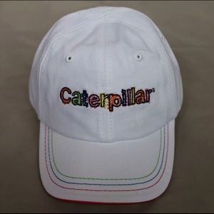 Kids NEW Caterpillar CAT Logo Cotton Ball Cap VERY CUTE!‎